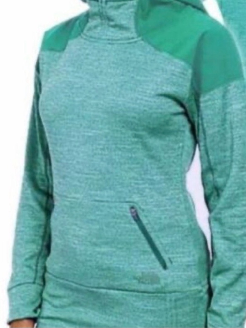 The North Face Women's Teal Green Hooded Pullover